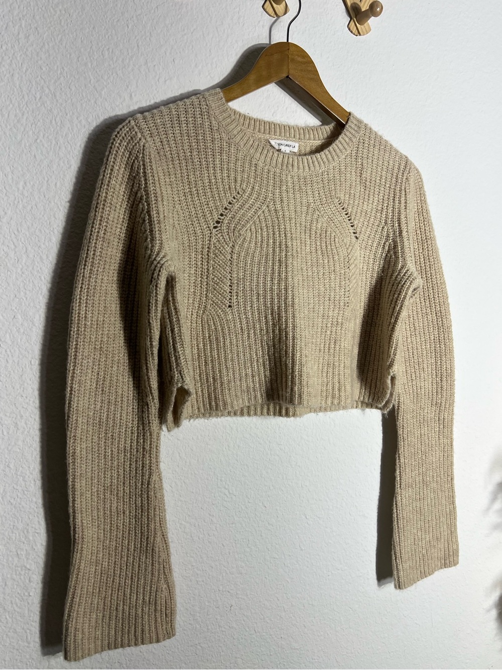 COTTON CANDY LA • cropped sweater - Picture 2 of 8